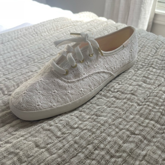 Keds sneaker in white eyelet - Picture 3 of 4